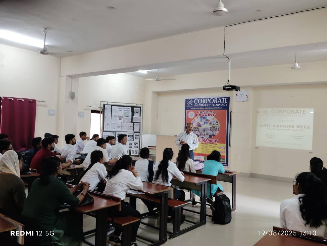 Antiragging week 12 18 August 2025